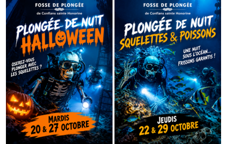 HALLOWEEN PLONGEE DE NUIT